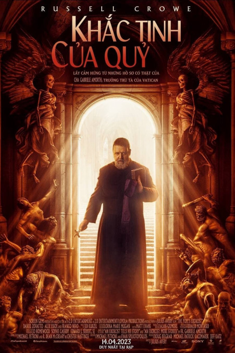 Xem phim Khắc Tinh Của Quỷ - The Pope's Exorcist (2023)